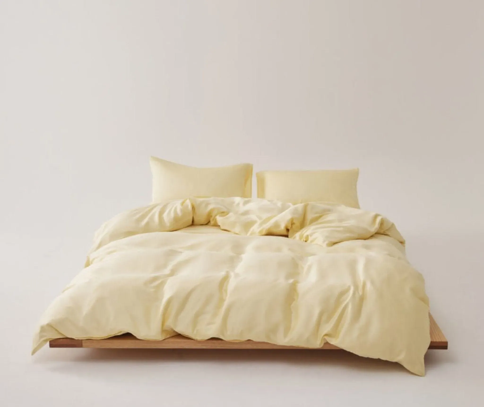 Adeline İpeksi TENCEL™ Nevresim Takımı / Sarı